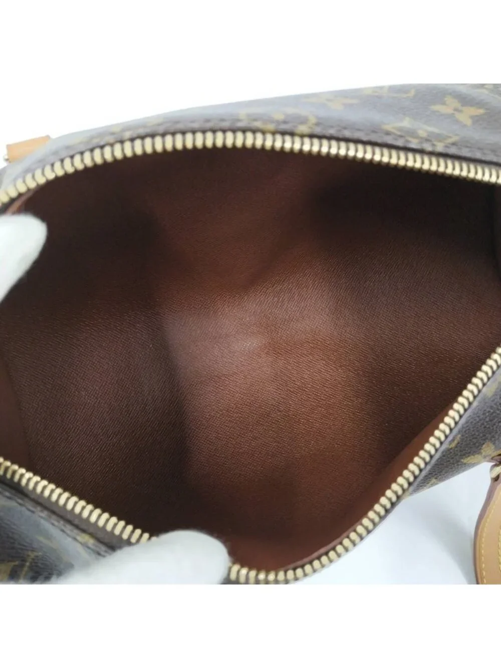 Louis Vuitton Papillon PM Handbag Monogram Brown